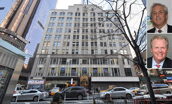 1619 Broadway (inset: Ron Cohen and Richard Baxter)