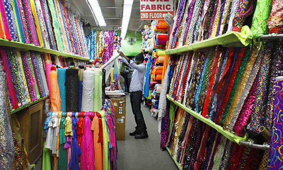 Fabrics in the Garment District