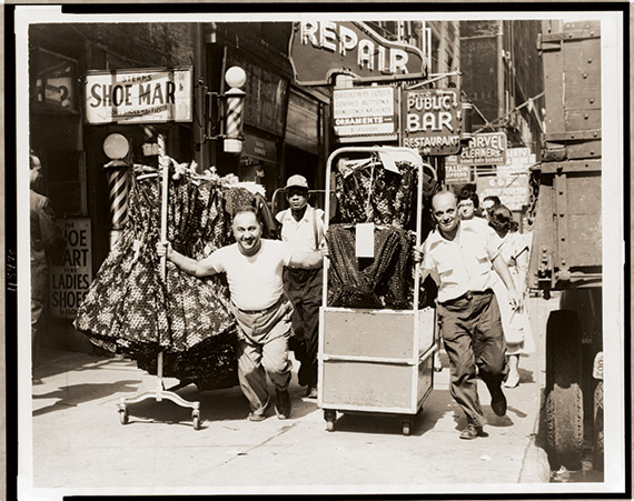 The Garment District in the 1950s