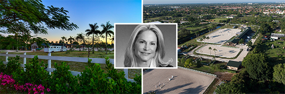 Kendall equestrian estate and Toni Schrager of Avatar Real Estate