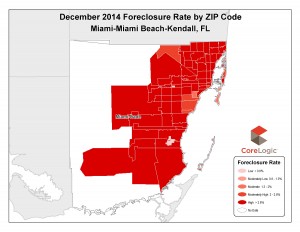 Miami-Dade foreclosure rates