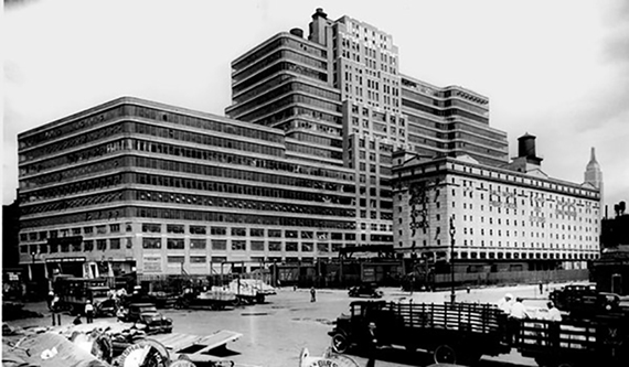The Starrett-Lehigh Building in Chelsea (credit: Library of Congress via New York Observer)