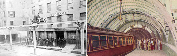 Historic images of the NYC subway
