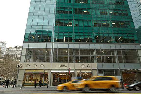 Tourneau’s new store at Sixth Avenue and 42nd Street