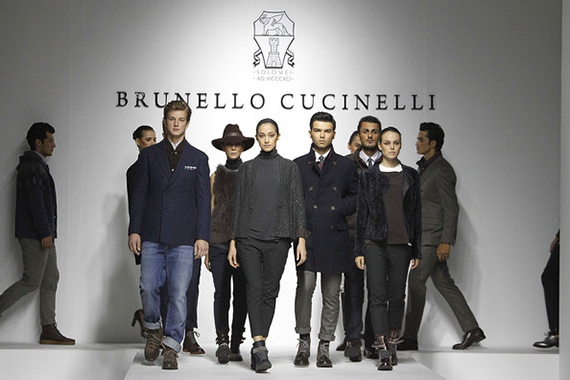 Brunello Cucinelli runway show