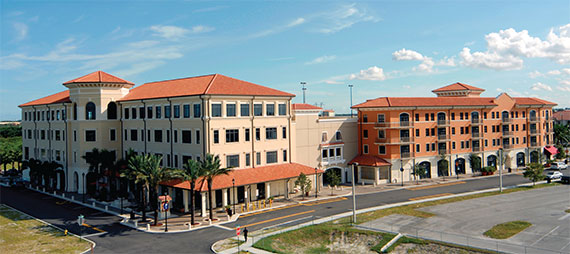 Construction is underway on Miramar Town Center, a 54-acre project with a new city hall and residential, retail and office space.