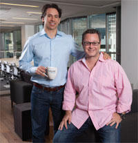 Pipeline Brickell founders, Philippe Houdard and Todd Oretsky.