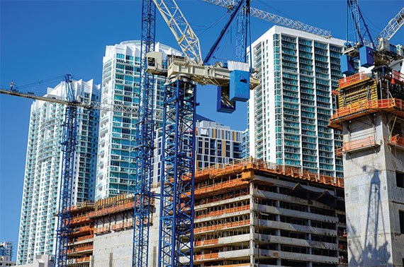 Investment and private equity funds are pouring money into South Florida projects this cycle.