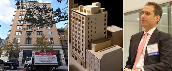 From left: 1273-1281 Madison Avenue in Carnegie Hill and Richard Wagman (credit: Bisnow)