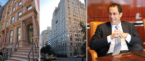 From left: 14 East 63rd Street, 1040 Fifth Avenue and Jeff Blau