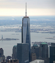 1 World Trade Center in the Financial District