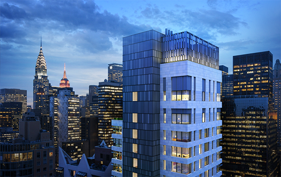 301 East 50th Street in Midtown (credit: CookFox Architects)