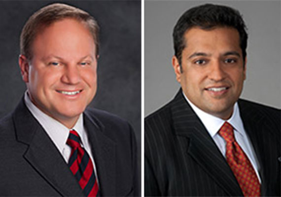 Mark Corlew and Anuj Grover of Grover &amp; Corlew