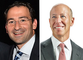 From left: Blackstone's Jonathan Gray and Starwood's Barry Sternlicht