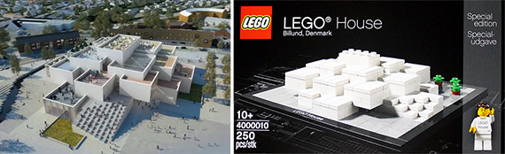 BIG's designs for the Lego museum