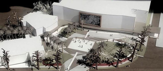 A rendering of the Pembroke Pines Civic Center