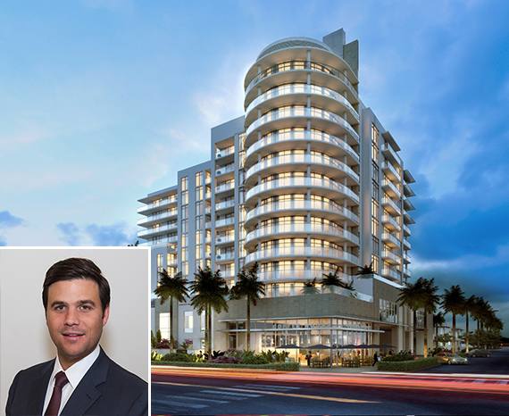 Rendering of the Gale Fort Lauderdale and Daniel de la Vega of ONE Sotheby's