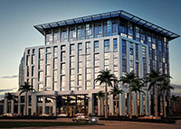 Rendering of the Hilton West Palm Beach by NBWW