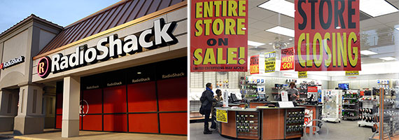 RadioShack stores