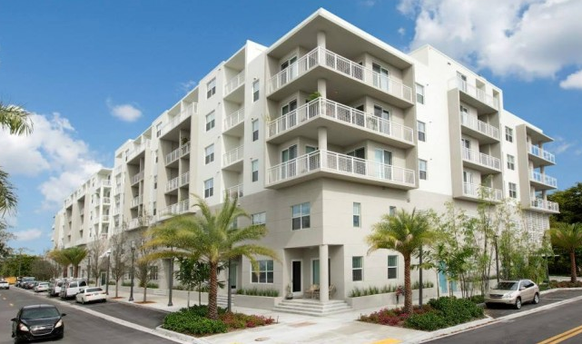 A rendering of the Village Place Apartments in Fort Lauderdale