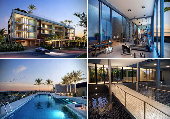 Renderings of 101 Key Biscayne, which is set to open next month