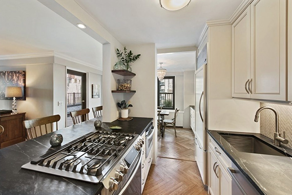 Kitchen at 166 East 61st Street