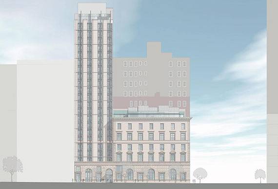 Rendering of 250 Fifth Avenue (credit: Platt Byard Dovell White Architects)