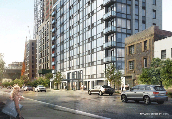 Rendering of 41-18 24th Street in Long Island City (credit: My Architect)