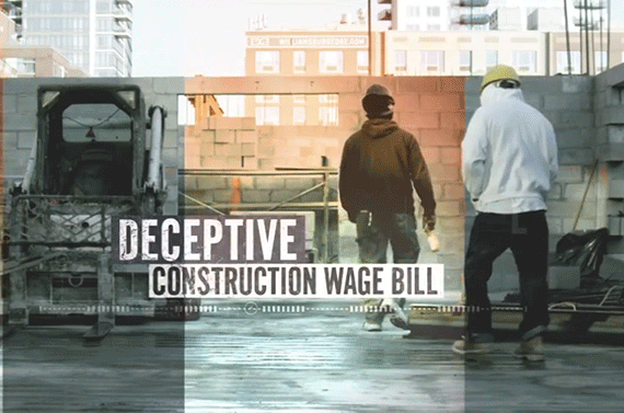 Screenshot from the advertisement (credit: Affordable Housing and Local Jobs Now)
