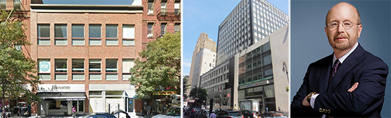 From left: 468-470 Columbus Avenue, 195 Montague Street and Treeline Companies' C. Glenn Schor