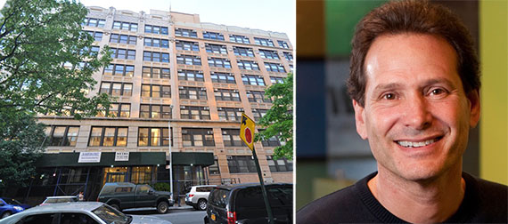 From left: 95 Morton Street in the West Village and PayPal's chief executive officer Dan Schulman