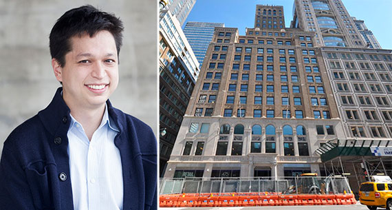From left: Pinterest CEO Ben Silbermann and 475 Fifth Avenue