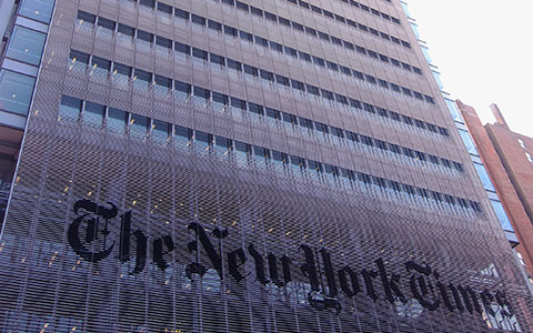 W.P. Carey's portfolio includes the New York Times building