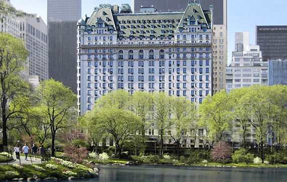 Engel &amp; Völkers has two listings in the Plaza’s Private Residence totaling $57 million.