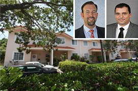The Chateaux Gardens Townhomes and Arthur D. Porosoff and David M Cohen of brokerage Marcus & Millichap.