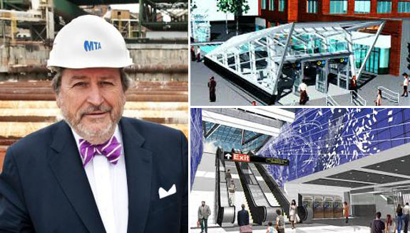 Michael Horodniceanu and renderings of the Second Avenue subway
