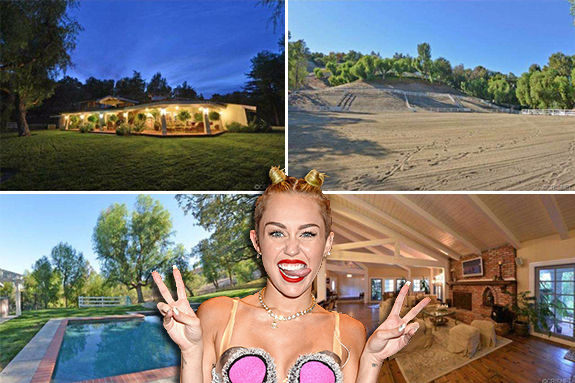 Miley Cyrus and her California horse ranch