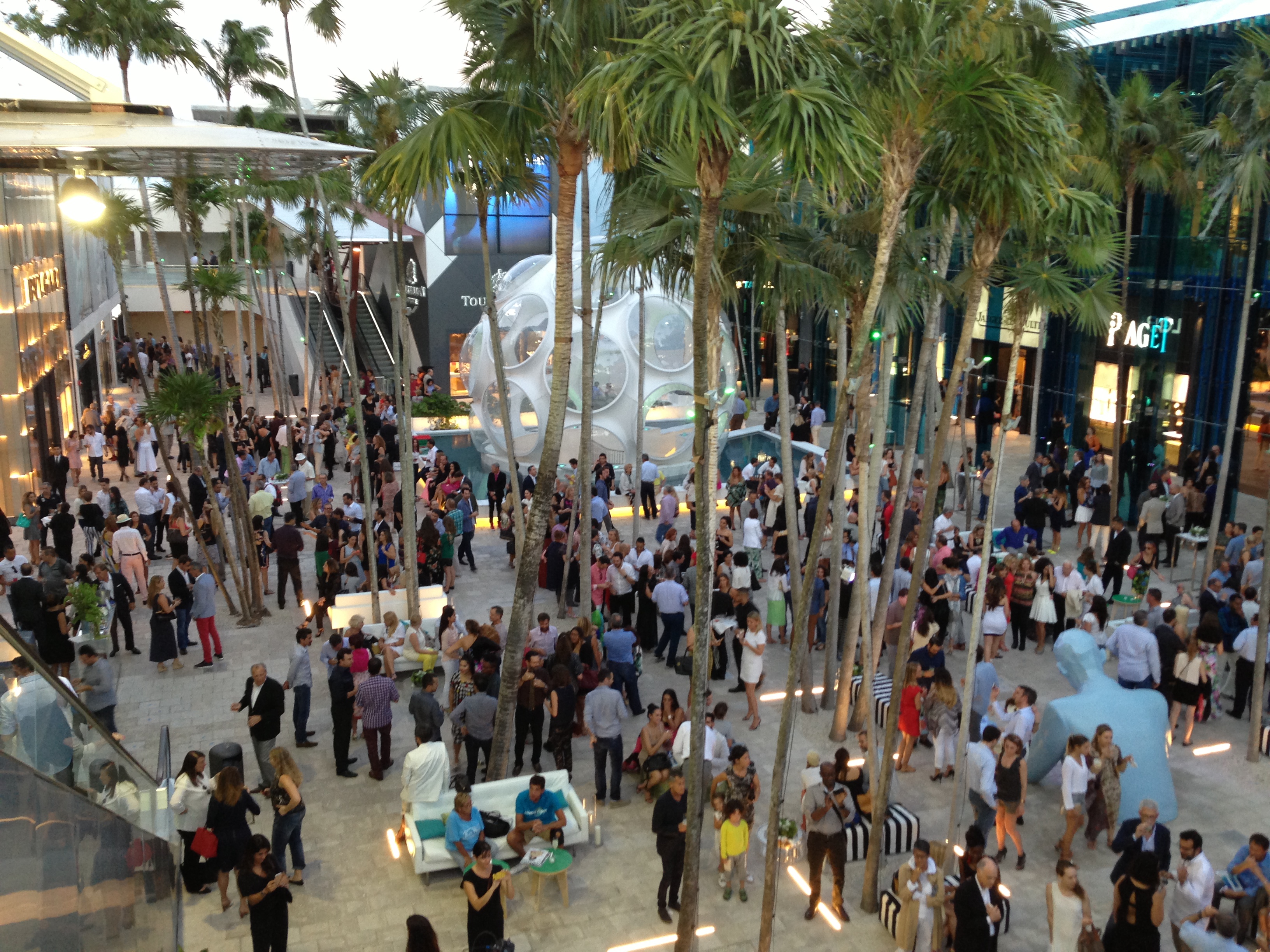 The Palm Court in Miami's Design District