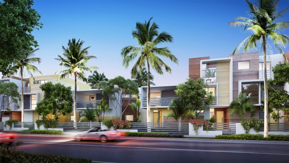 Proposed 18-unit townhouse development on U.S. 1 in Miami