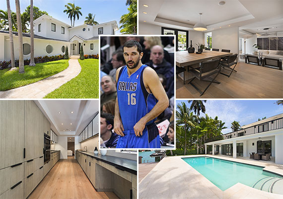 The home at 1611 West 24th Street and former NBA player Peja Stojaković (Credit: Keith Allison)