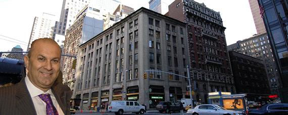 Meir Cohen (inset) and 1710 Broadway