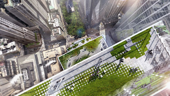 Rendering of 2 World Trade Center (Credit: Bjarke Ingels Group via Wired)