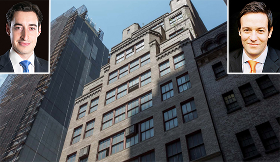 315 West 35th Street in Midtown (inset, from left: Joe Koicim and Peter Von Der Ahe)