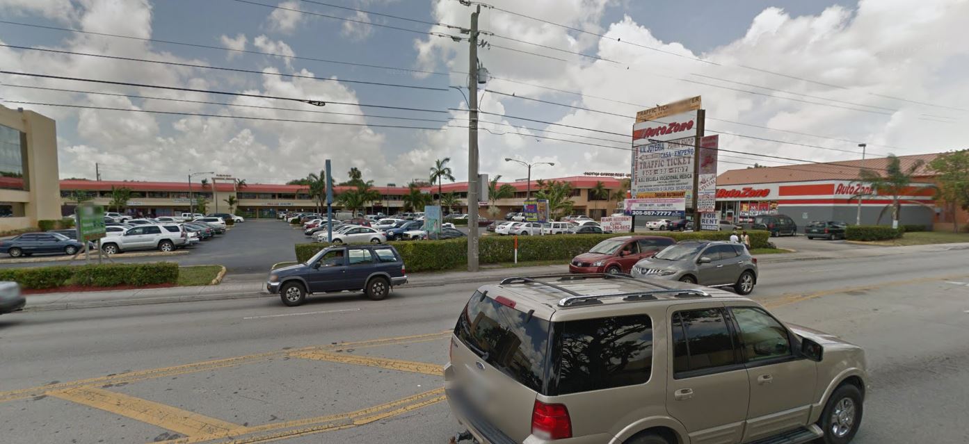 The shopping center at 3800 West 12th Avenue in Hialeah