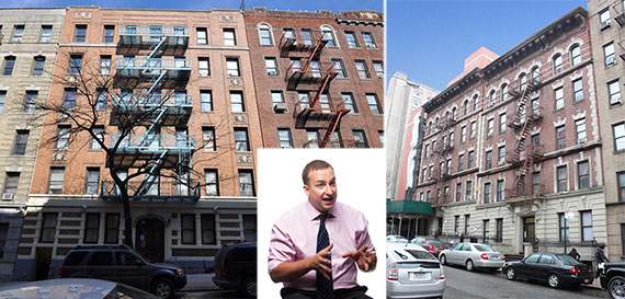 From left: 529 West 158th Street, Sharif El-Gamal and 508-512 West 158th Street