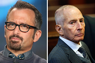 From left: Andrew Jarecki and Robert Durst