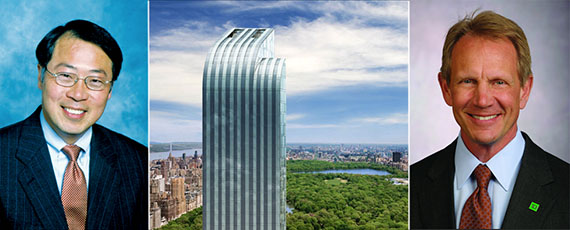 From left: Roy Chin, One57 and Gregg Gerken