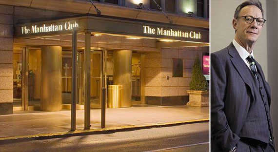From left: the Manhattan Club at 200 West 56th Street and Ian Bruce Eichner