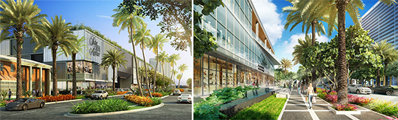 Renderings of upgrades to Bal Harbour Shops