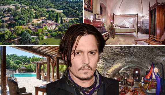 Johnny Depp and his French estate
